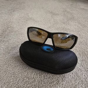 Costa Black and Brown Sunglasses